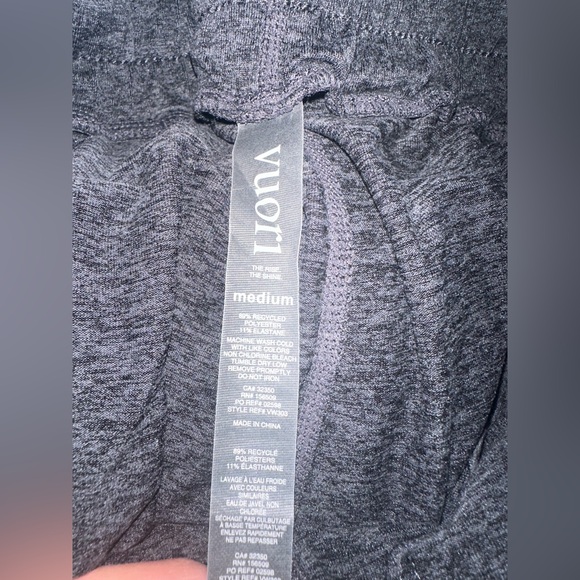 Vuori - Women’s Performance Joggers - Medium Charcoal Heather - Picture 3 of 5
